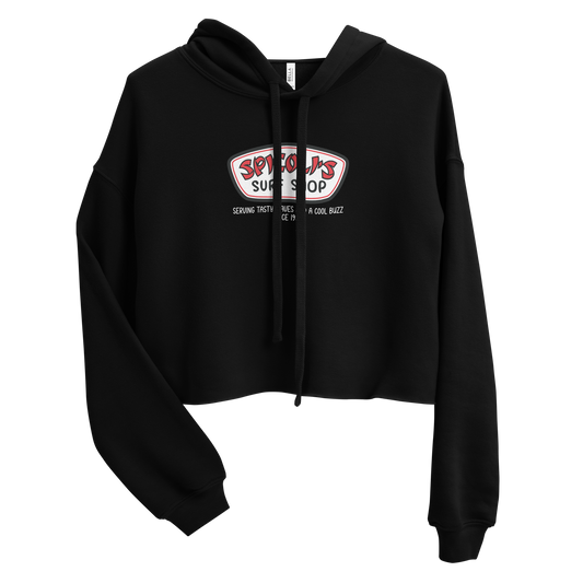 Spicoli's Surf Shop Crop Hoodie