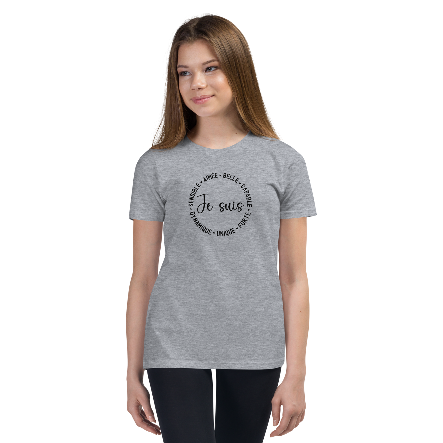 Je Suis... Youth Short Sleeve Tee Shirt