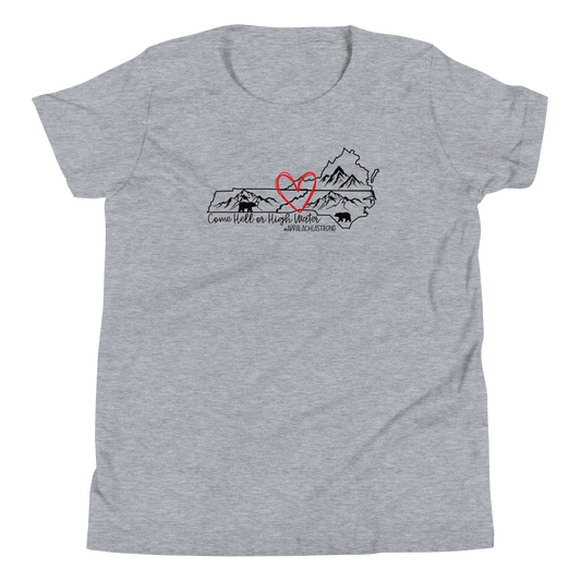 Appalachia Strong | Hurricane Helene Relief Youth Short Sleeve Tee Shirt