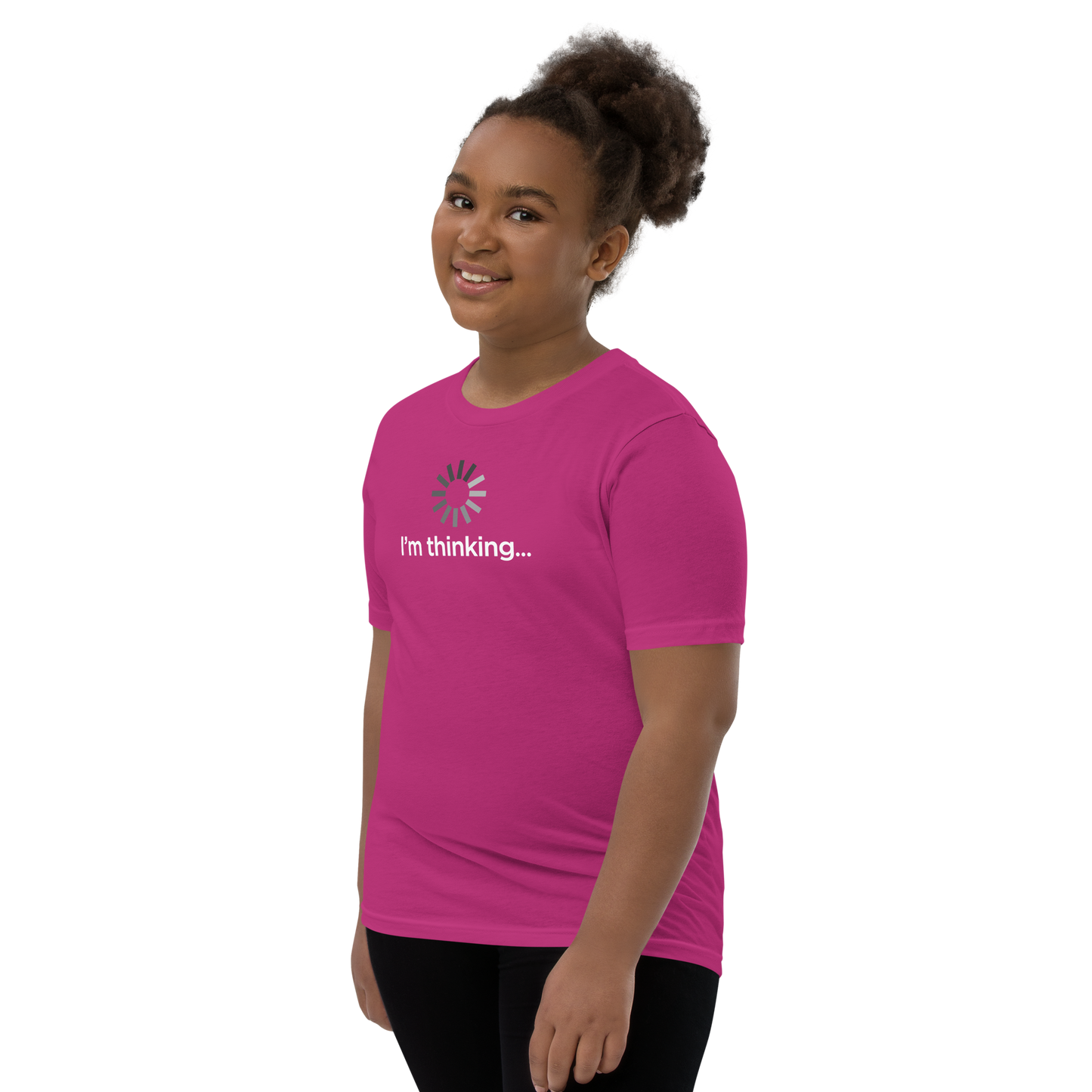 I'm Thinking Youth Short Sleeve Tee Shirt