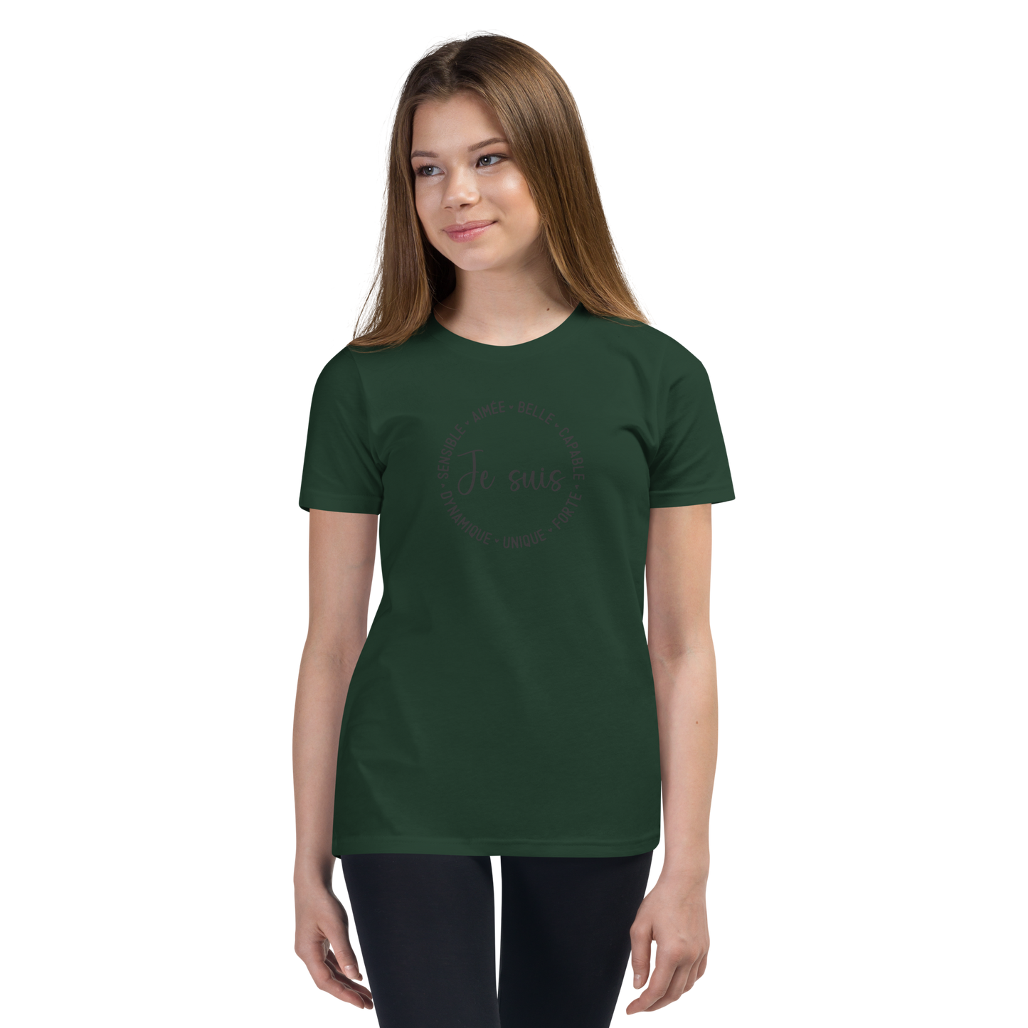 Je Suis... Youth Short Sleeve Tee Shirt