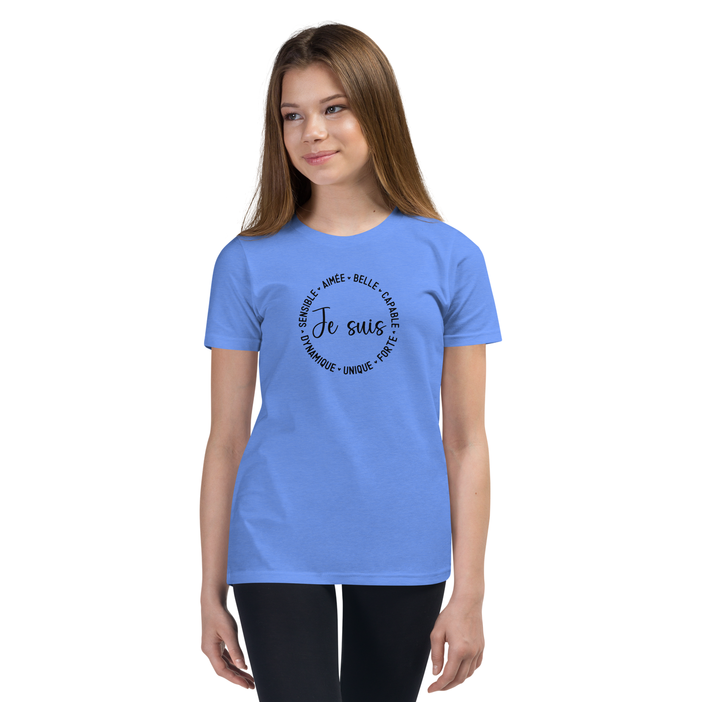 Je Suis... Youth Short Sleeve Tee Shirt