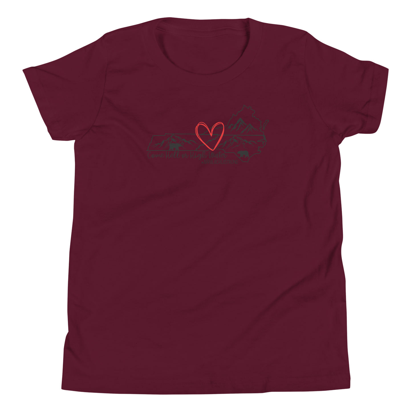 Appalachia Strong | Hurricane Helene Relief Youth Short Sleeve Tee Shirt