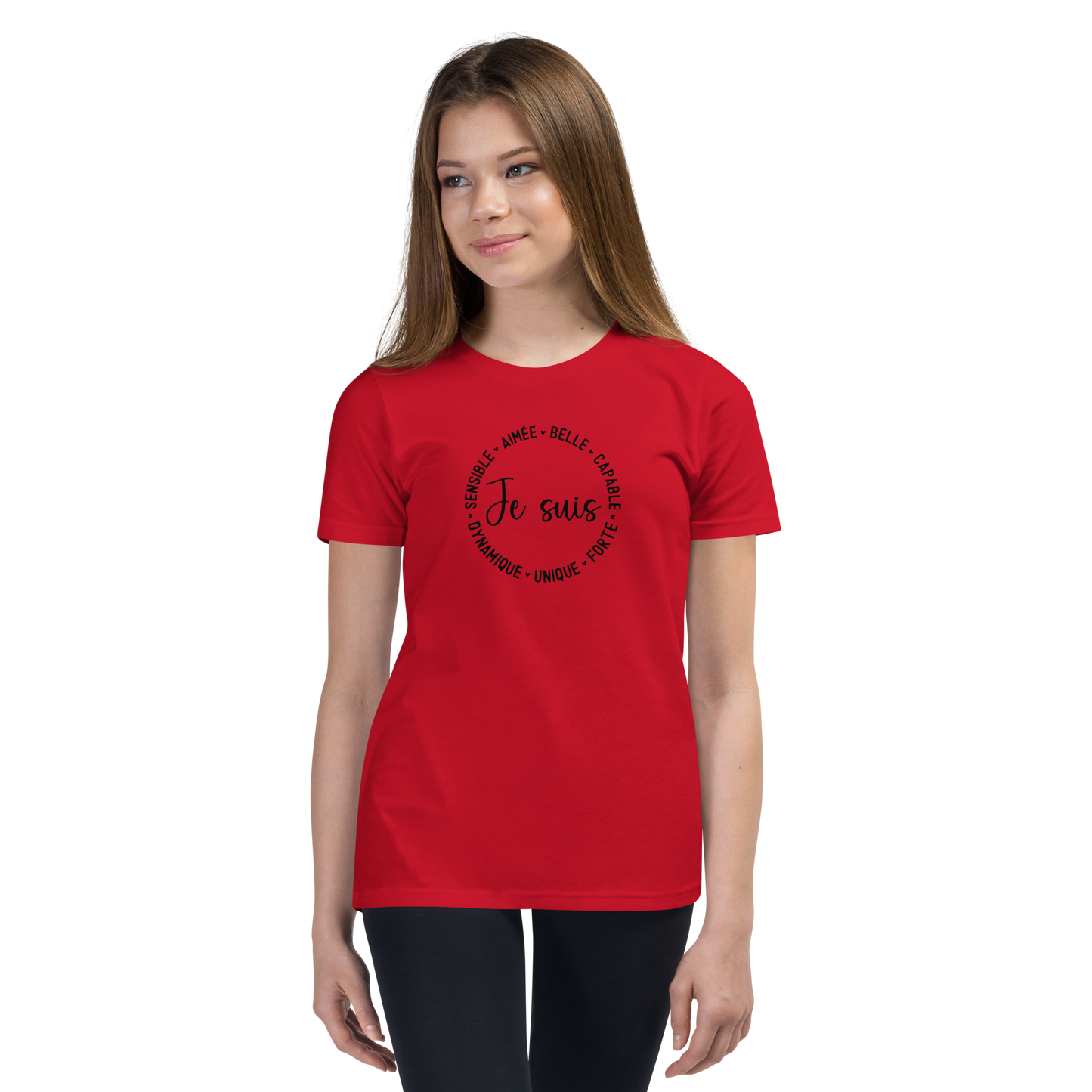 Je Suis... Youth Short Sleeve Tee Shirt
