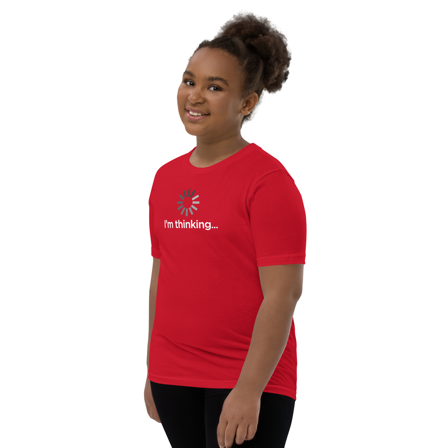 I'm Thinking Youth Short Sleeve Tee Shirt