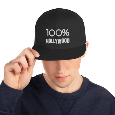 100% HOLLYWOOD Snapback Hat