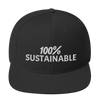 100% SUSTAINABLE Snapback Baseball Hat