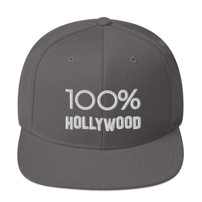 100% HOLLYWOOD Snapback Hat