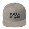 100% HOLLYWOOD Snapback Hat