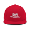 100% ANGELENO Snapback Baseball Hat