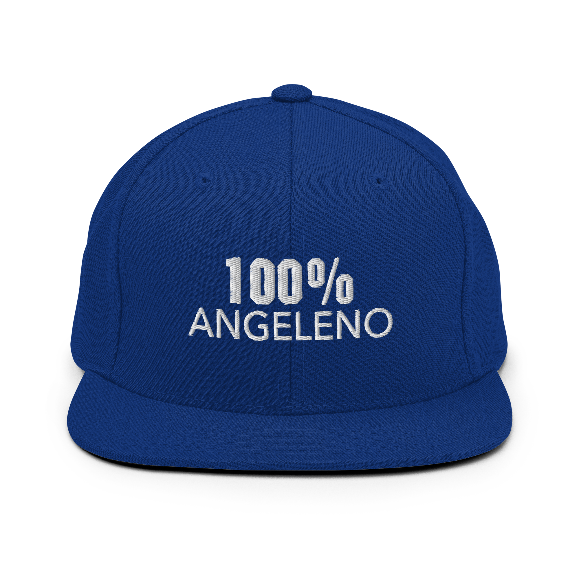 100% ANGELENO Snapback Baseball Hat