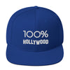 100% HOLLYWOOD Snapback Hat