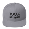 100% HOLLYWOOD Snapback Hat