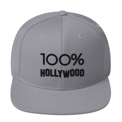 100% HOLLYWOOD Snapback Hat