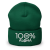 100% ALOHA Cuffed Beanie - 100 Percent Tee Company