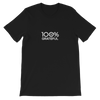 100% GRATEFUL Short-Sleeve Unisex Tee - 100 Percent Tee Company