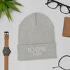 100% FAM Cuffed Beanie - 100 Percent Tee Company