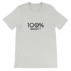 100% NAUGHTY Short-Sleeve Unisex Tee - 100 Percent Tee Company