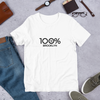 100% BROOKLYN Short-Sleeve Unisex Tee - 100 Percent Tee Company