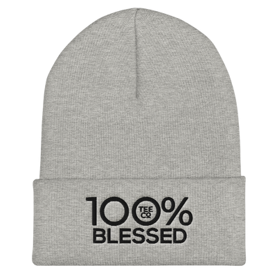 100% BLESSED Cuffed Beanie - 100 Percent Tee Company