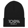 100% CALI Cuffed Beanie - 100 Percent Tee Company