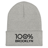 100% BROOKLYN Cuffed Beanie - 100 Percent Tee Company