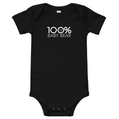 100% BABY BEAR Onesie