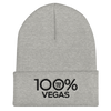 100% VEGAS Cuffed Beanie - 100 Percent Tee Company
