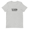 100% INCLUSION Short-Sleeve Unisex Tee