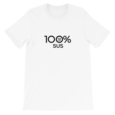100% SUS Short-Sleeve Unisex Tee - 100 Percent Tee Company