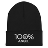 100% ANGEL Cuffed Beanie - 100 Percent Tee Company