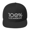 100% LOS ANGELES Snapback Hat - 100 Percent Tee Company