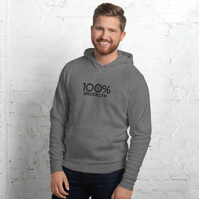 100% BROOKLYN Unisex Hoodie - 100 Percent Tee Company