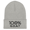100% G.O.A.T. Cuffed Beanie - 100 Percent Tee Company