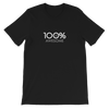 100% AWESOME Short-Sleeve Unisex Tee - 100 Percent Tee Company