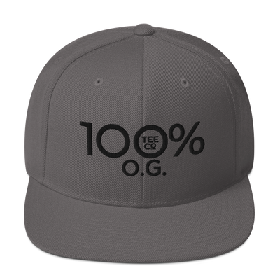 100% O.G. Snapback Hat - 100 Percent Tee Company