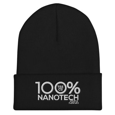 100% NANOTECH Cuffed Beanie to benefit Omni Nano - 100 Percent Tee Company