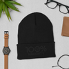 100% NAUGHTY Cuffed Beanie - 100 Percent Tee Company