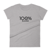 100% BLESSED Women's Short Sleeve Tee - 100 Percent Tee Company