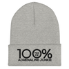 100% ADRENALINE JUNKIE Cuffed Beanie - 100 Percent Tee Company