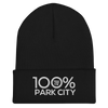 100% PARK CITY Cuffed Beanie - 100 Percent Tee Company