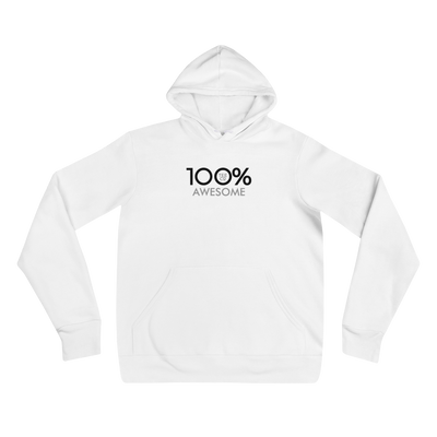 100% AWESOME Unisex Hoodie - 100 Percent Tee Company