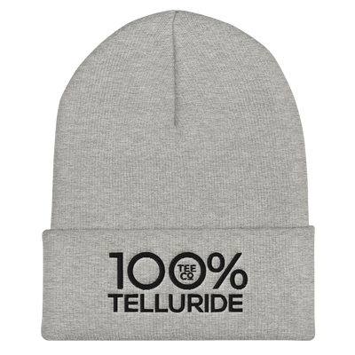 100% TELLURIDE Cuffed Beanie - 100 Percent Tee Company
