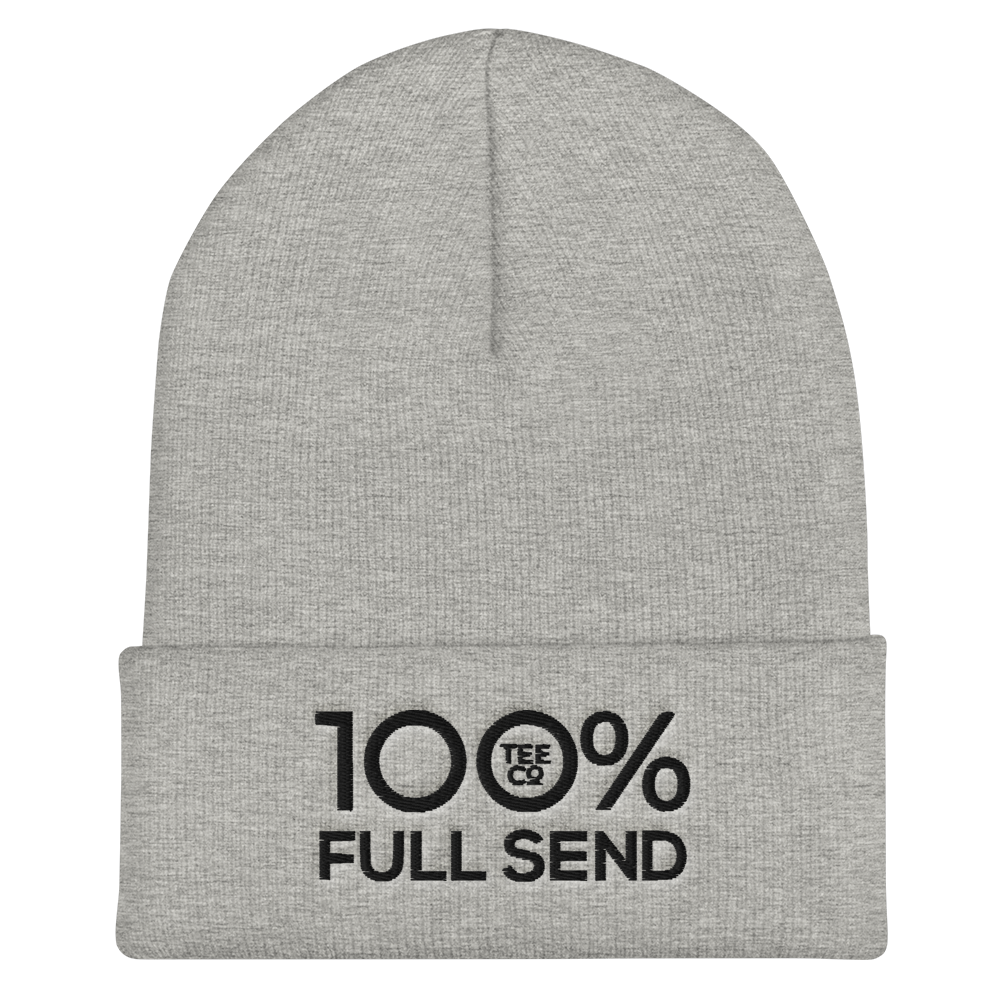 100% FULL SEND Cuffed Beanie - 100 Percent Tee Company