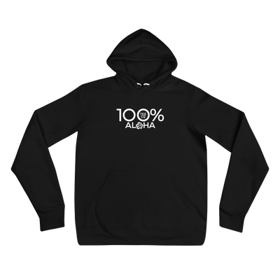 100% ALOHA Unisex Hoodie - 100 Percent Tee Company