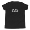 100% MONSTER Youth Short Sleeve Tee - 100 Percent Tee Company
