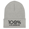 100% LOS ANGELES Cuffed Beanie - 100 Percent Tee Company