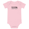 100% BABY BEAR Onesie