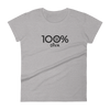 100% DIVA Women's Short Sleeve Tee - 100 Percent Tee Company