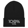 100% O.G. Cuffed Beanie - 100 Percent Tee Company